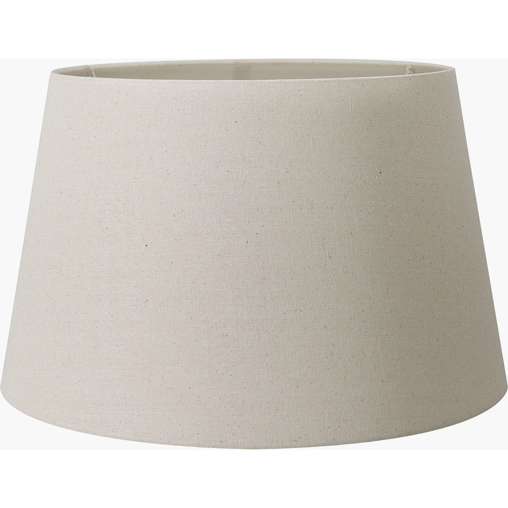 Coast 50cm Cream Calico Tapered Lampshade
